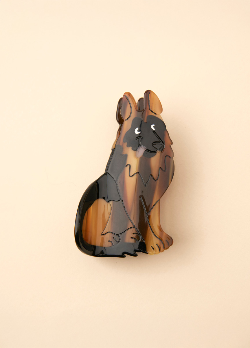 德國牧羊犬造型髮抓